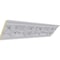 Ekena Millwork 3 7/8"H x 3 7/8"P x 5 1/2"F x 94 1/2"L, (1/2" Repeat) Rose Crown Moulding MLD04X04X05RO - alternate 3